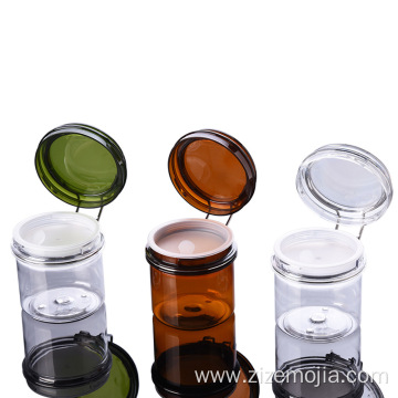High quality plastic body lotion facial cream jar
